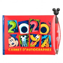 Disneyland Paris Carnet d'autographes avec stylo Mickey et ses amis 2020 Disney Soldes Cahiers et Classeurs-20