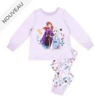 Disney Store Pyjama Anna et Elsa en coton biologique pour enfants, La Reine des Neiges 2 Disney Soldes Vêtements Fille-20