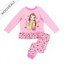 Disney Store Pyjama Belle en coton biologique pour enfants, La Belle et la Bête Disney Soldes Vêtements Fille-20
