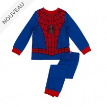 Disney Store Pyjama Spider-Man en coton biologique pour enfants Disney Soldes Vêtements Garçon-20
