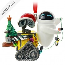 Disney Store DÉcoration de Noël WALL-E et EVE à suspendre Disney Soldes DÉcorations de Noël-20