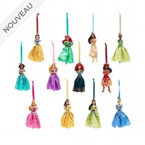 Disney Store Lot de 12 ornements à suspendre Princesses Disney Disney Soldes Mulan-20