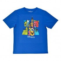Disneyland Paris T-shirt bleu 2020 pour adultes Disney Soldes Vêtements-20