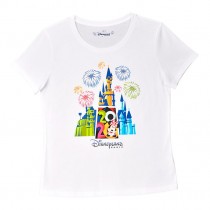Disneyland Paris T-shirt blanc Minnie 2020 pour femmes Disney Soldes Vêtements-20