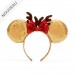 Disney Store Serre-tête de Noël à oreilles de Minnie pour enfants Disney Soldes Sacs et Accessoires